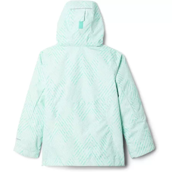 Columbia Girls Bugaboo Ii Fleece Interchange JacketDolphin Chevron Print