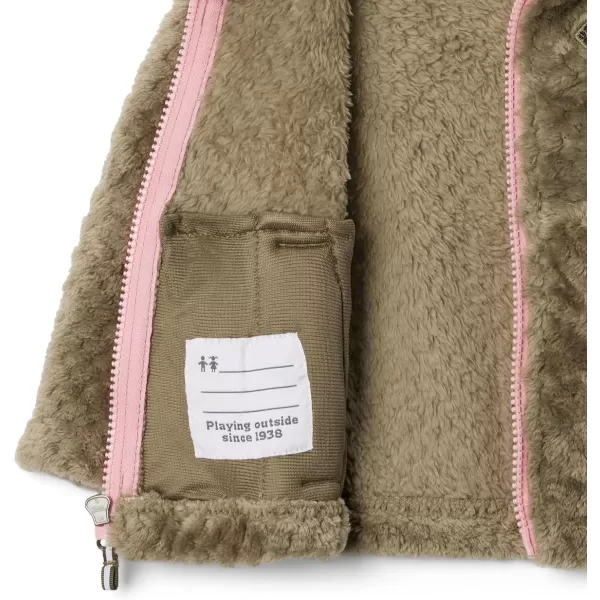 Columbia Girls Fire Side Sherpa Full ZipStone Green