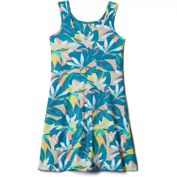 Columbia Girls G Freezer Dress IiElectric Turquoise Hidden Paradise