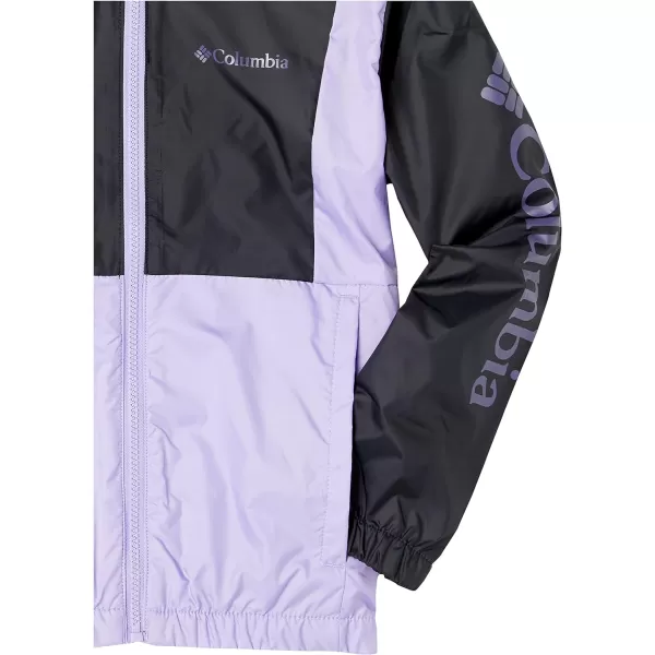 Columbia Girls Lily Basin JacketBlackFrosted Purple