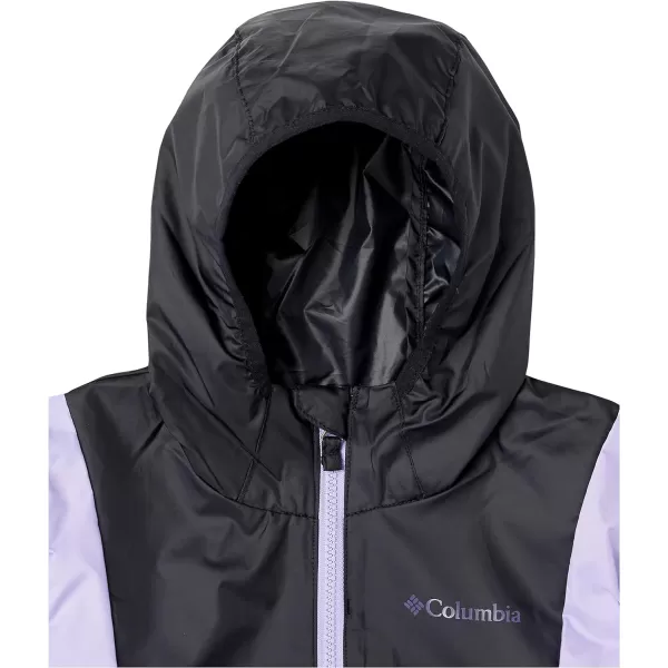 Columbia Girls Lily Basin JacketBlackFrosted Purple