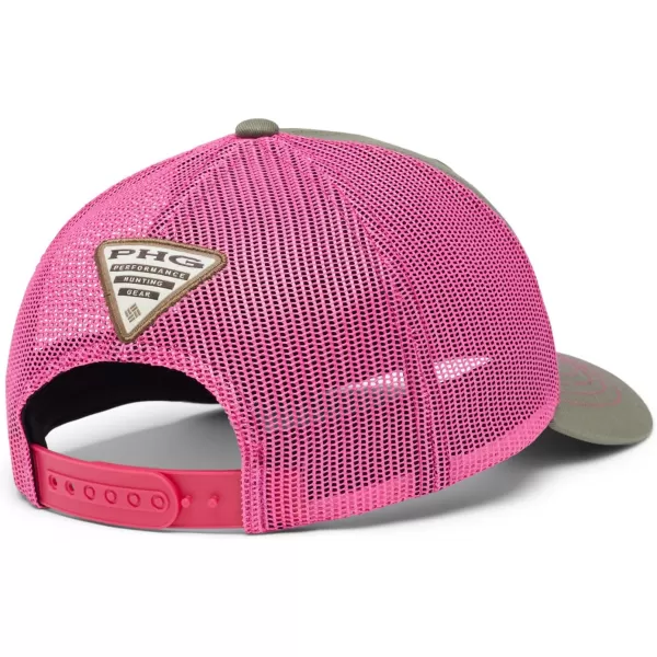 Columbia Girls PHG Mesh Snap BackStone GreenFuchsia FizzDog Flag