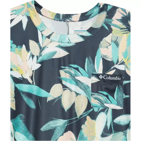 Columbia Girls Parker Ridge DressBright Aqua Wisterian