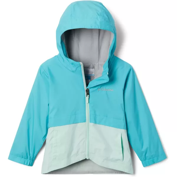 Columbia Girls RainZilla JacketGeyserSea Ice