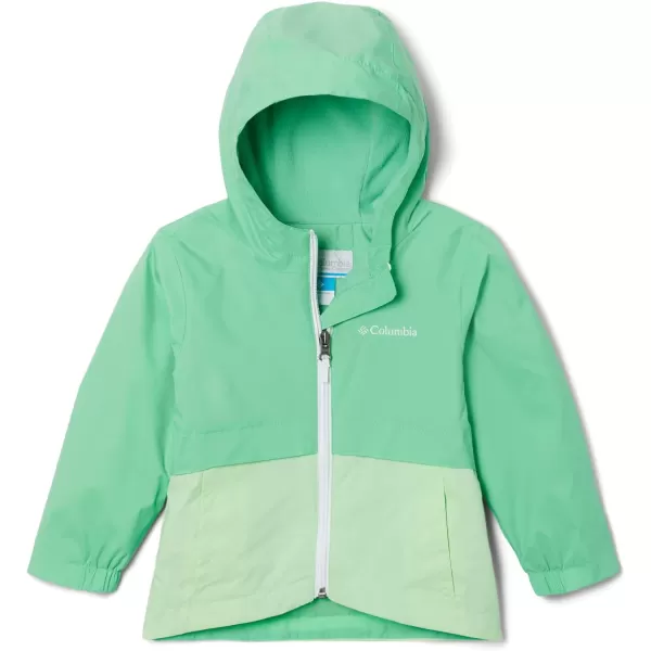 Columbia Girls RainZilla JacketLight JadeKey West