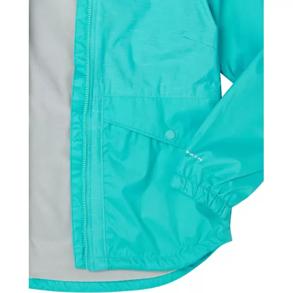 Columbia Girls Rainy Trails Fleece Lined JacketGeyserGeyser Slub