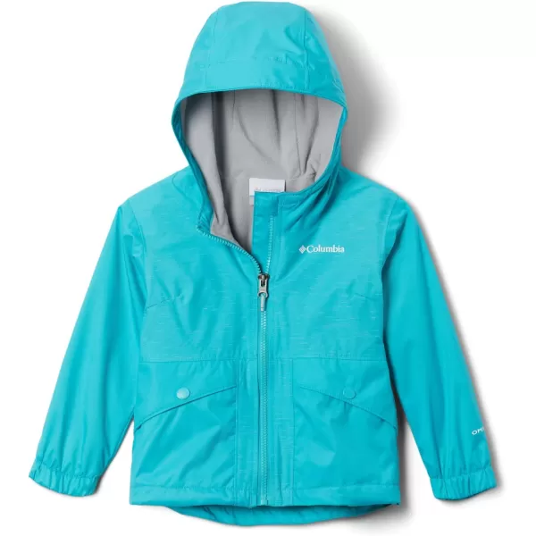 Columbia Girls Rainy Trails Fleece Lined JacketGeyserGeyser Slub