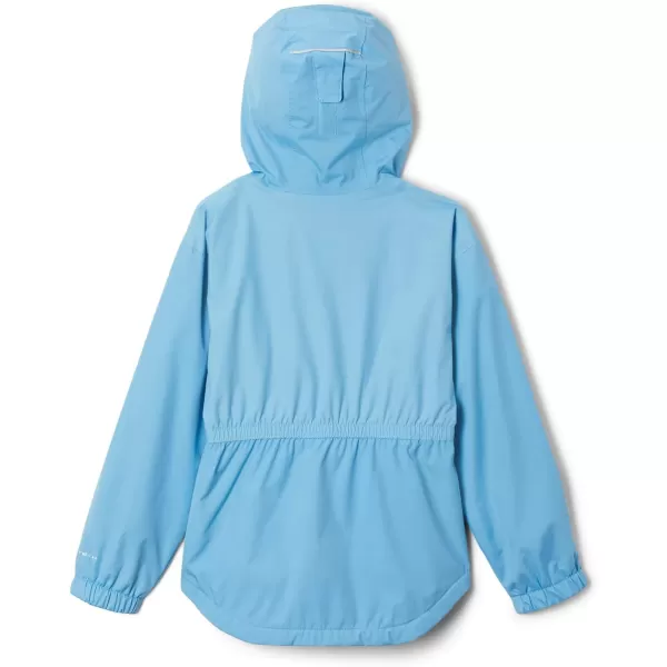 Columbia Girls Rainy Trails Fleece Lined JacketVista BlueVista Blue Slub