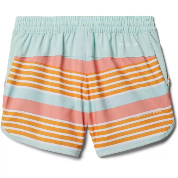 Columbia Girls Sandy Shores BoardshortCoral Reef Milo Stripe