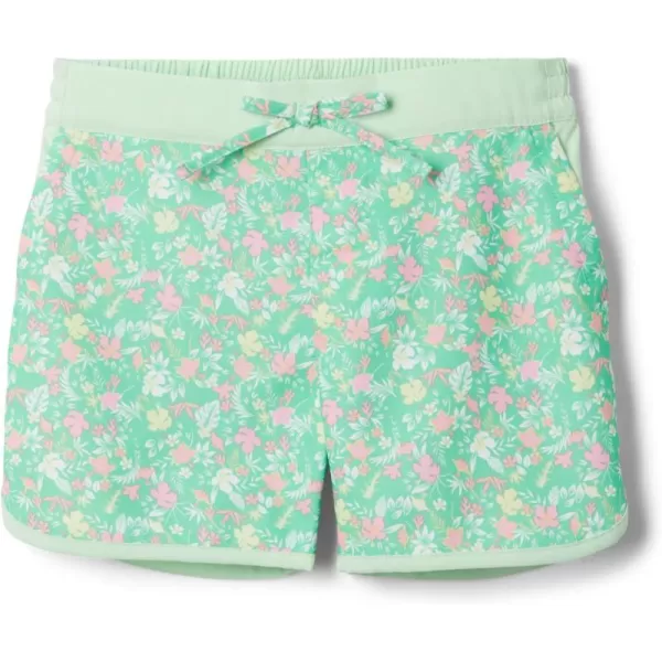 Columbia Girls Sandy Shores BoardshortLight Jade MinibiscusKey West