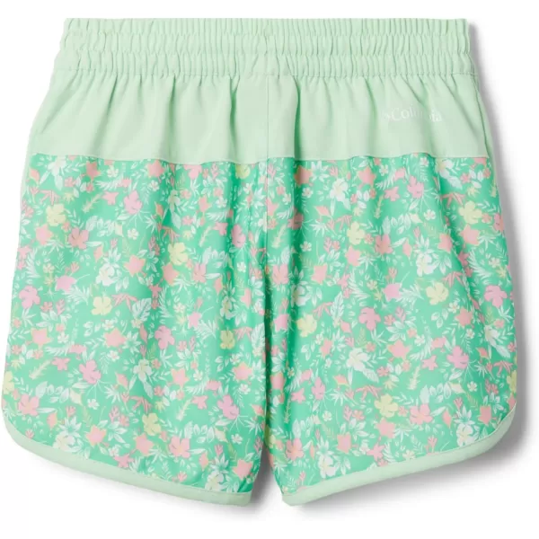 Columbia Girls Sandy Shores BoardshortLight Jade MinibiscusKey West