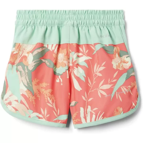 Columbia Girls Sandy Shores BoardshortMelonade Magnolia Floral