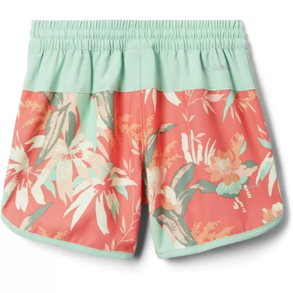 Columbia Girls Sandy Shores BoardshortMelonade Magnolia Floral