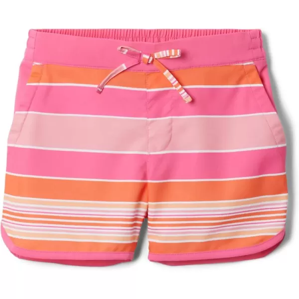 Columbia Girls Sandy Shores BoardshortWild Geranium Danby StripeWld Grnm