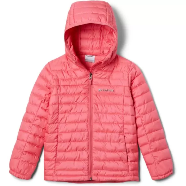 Columbia Girls Silver Falls Hooded JacketCamellia Rose