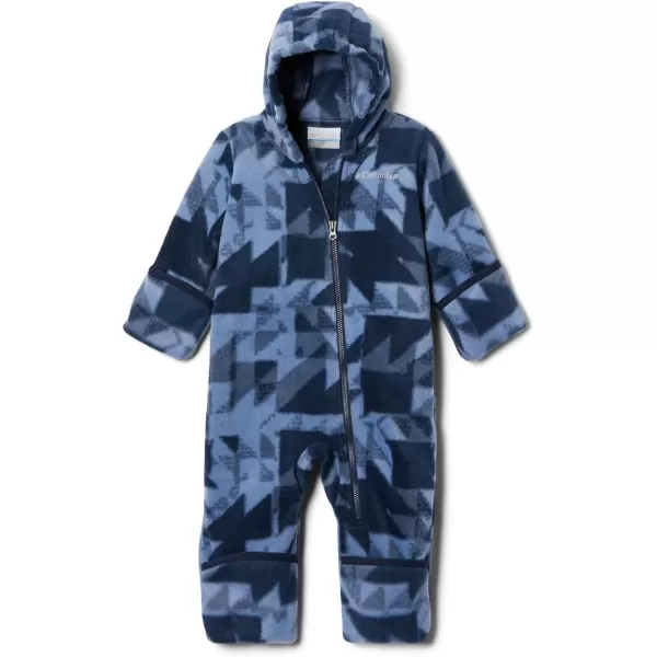 Columbia Girls Snowtop Ii BuntingBaby Collegiate Navy Quilted