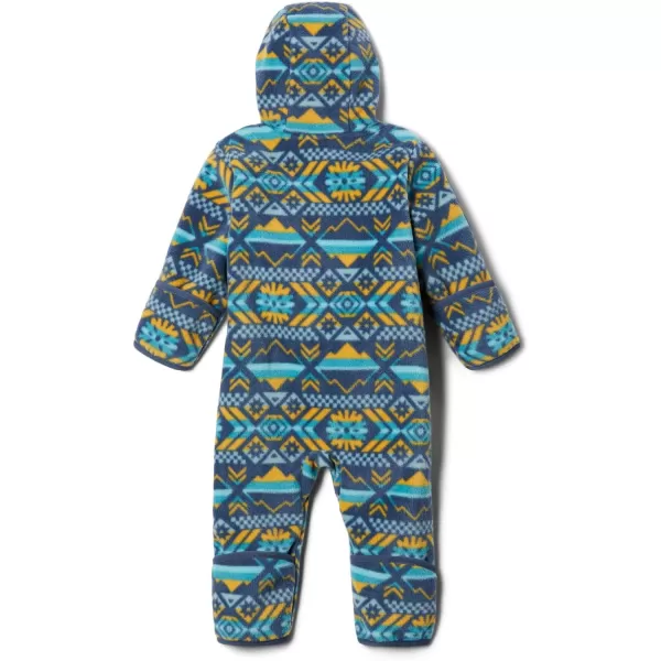 Columbia Girls Snowtop Ii BuntingBaby Dark Mountain Checkered Peaks