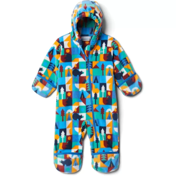 Columbia Girls Snowtop Ii BuntingBright Indigo Bearly There