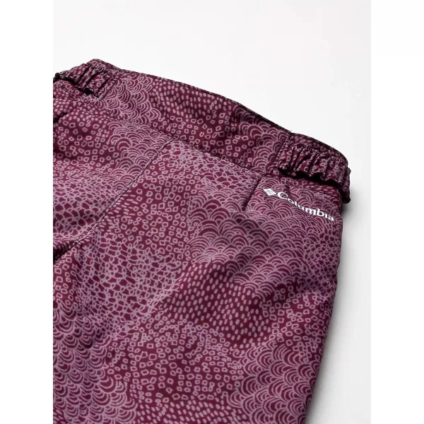 Columbia Girls Starchaser Peak Ii PantPurple Dahlia Doodle