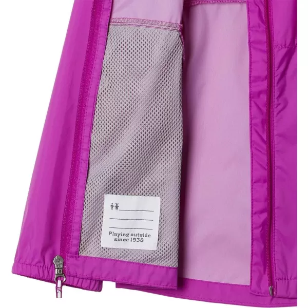 Columbia Girls Switchback Ii JacketBright Plum