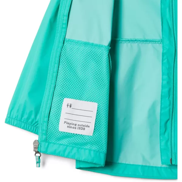 Columbia Girls Switchback Ii JacketElectric Turquoise