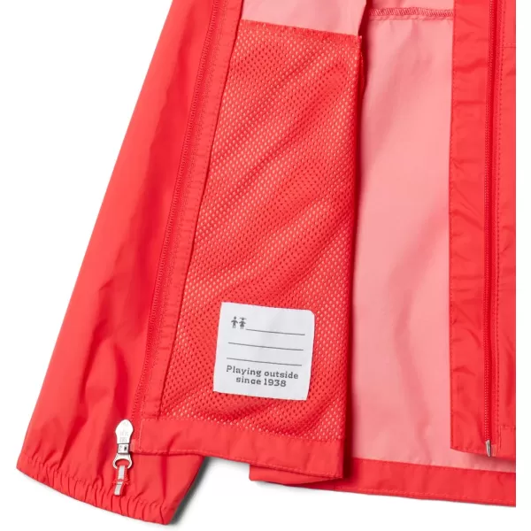 Columbia Girls Switchback Ii JacketRed Hibiscus