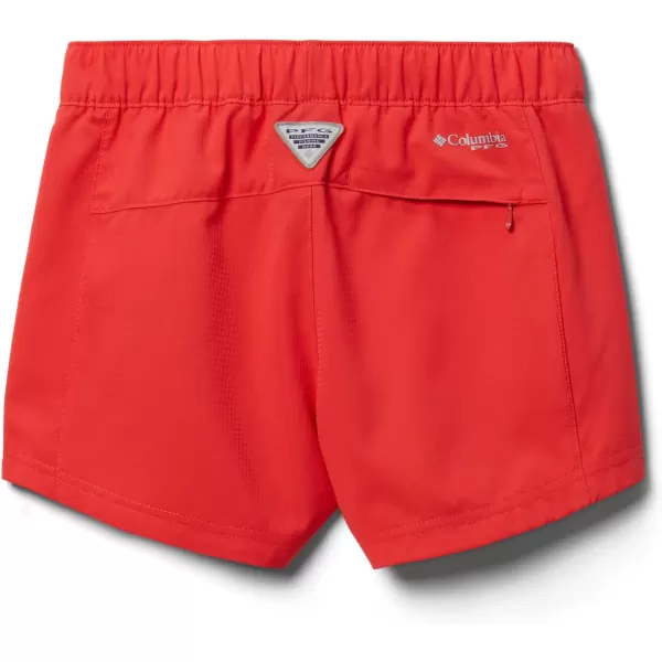 Columbia Girls Tamiami Pullon ShortRed Hibiscus