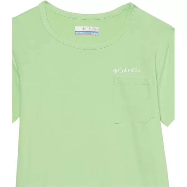 Columbia Girls Tech Trail Short Sleeve TeeKey West Heather