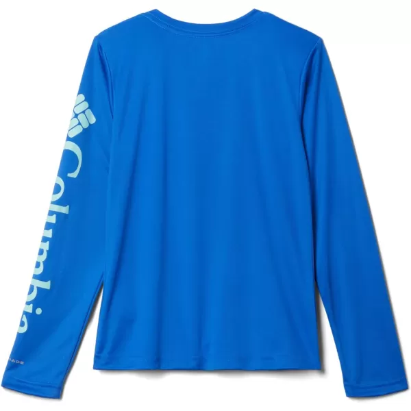 Columbia Girls Tidal Tee Long SleeveBlue MacawGulf Stream Logo