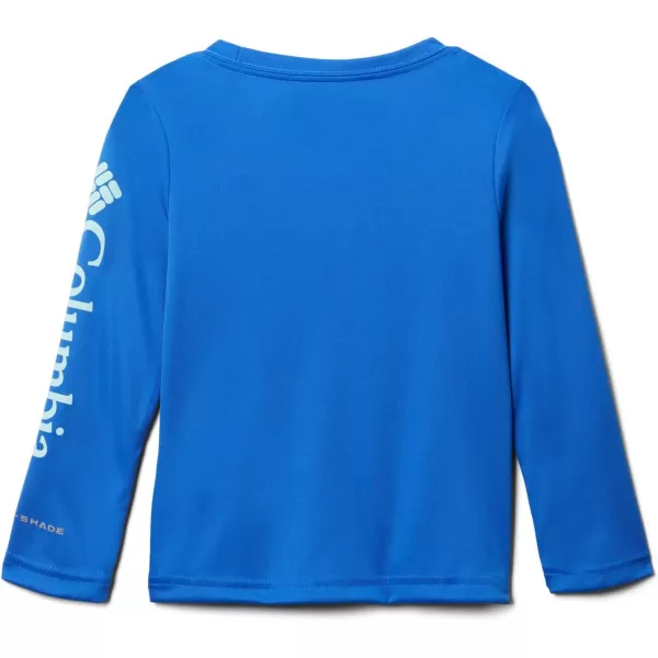 Columbia Girls Tidal Tee Long SleeveBlue MacawGulf Stream Logo