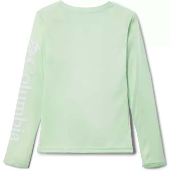 Columbia Girls Tidal Tee Long SleeveKey WestWhite Logo