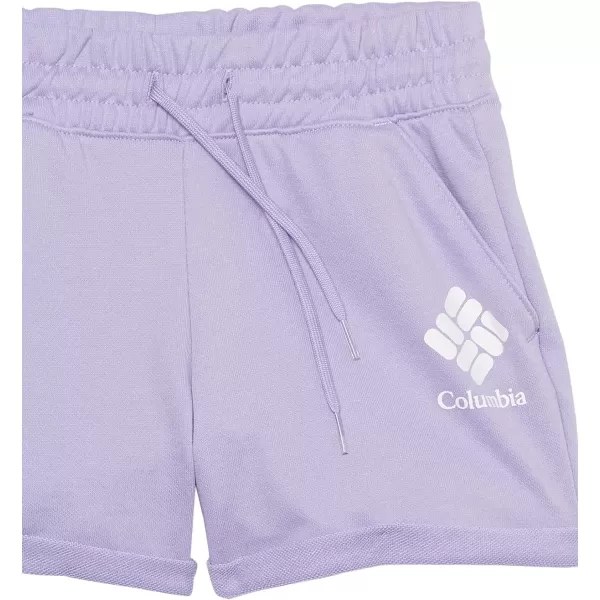 Columbia Girls Trek French Terry ShortFrosted Purple