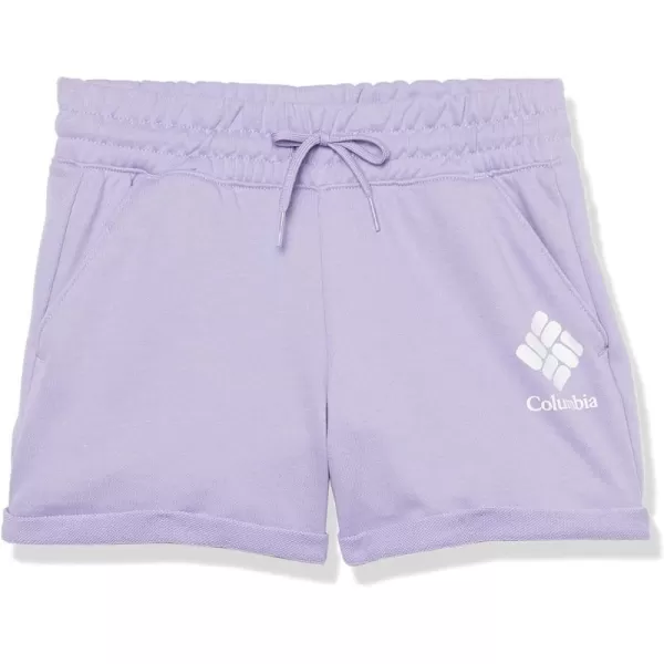 Columbia Girls Trek French Terry ShortFrosted Purple