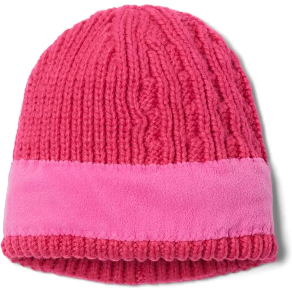 Columbia Girls Youth Agate Pass Cable Knit BeaniePink Ice