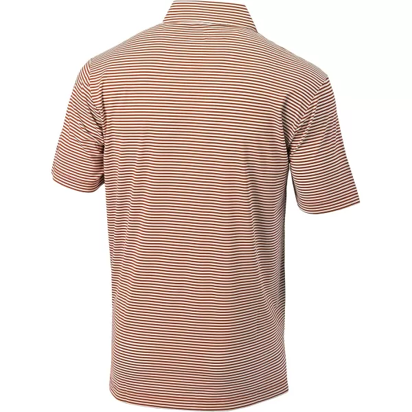 Columbia Golf Mens OmniWick Club Invite PoloCedar