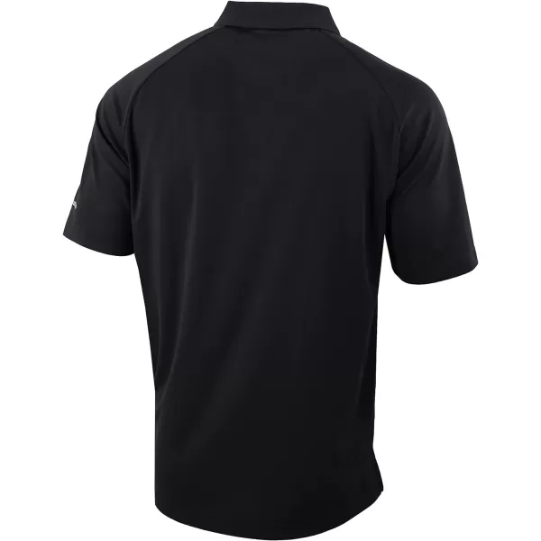 Columbia Golf Mens OmniWick Drive II PoloBlack