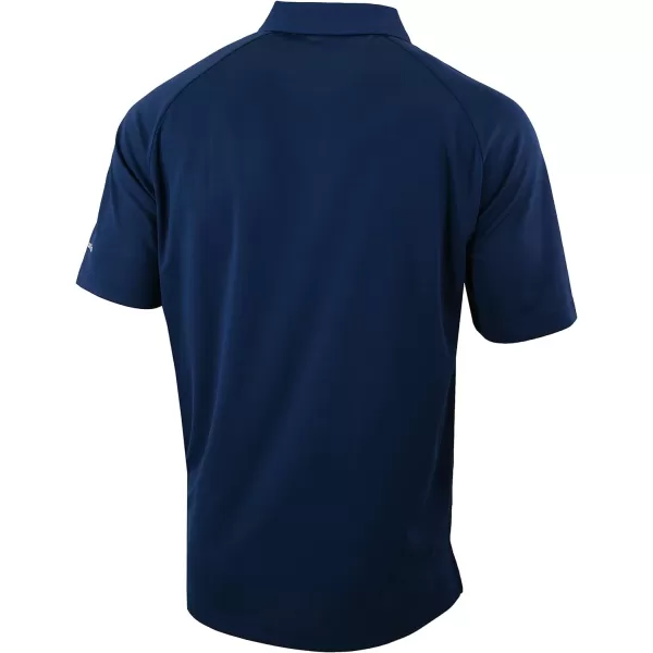 Columbia Golf Mens OmniWick Drive II PoloCollegiate Navy