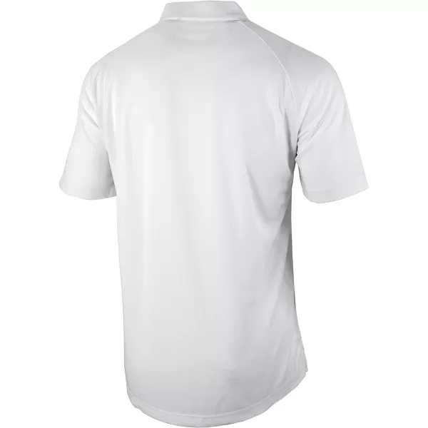 Columbia Golf Mens OmniWick Drive II PoloWhite