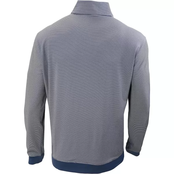 Columbia Golf Mens OmniWick Even Lie Mens 14 Zip PulloverBluestone