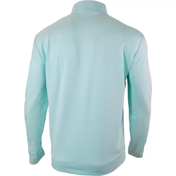 Columbia Golf Mens OmniWick Even Lie Mens 14 Zip PulloverGulf Stream