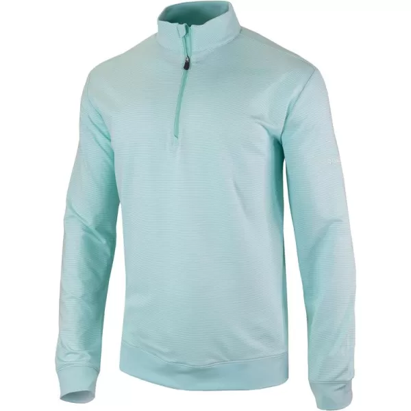 Columbia Golf Mens OmniWick Even Lie Mens 14 Zip PulloverGulf Stream