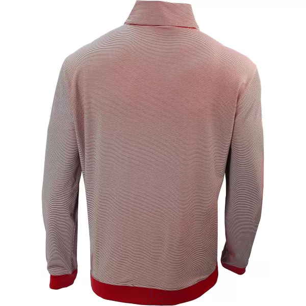 Columbia Golf Mens OmniWick Even Lie Mens 14 Zip PulloverIntense Red