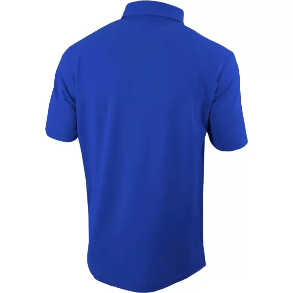 Columbia Golf Mens OmniWick Even Lie PoloAzul