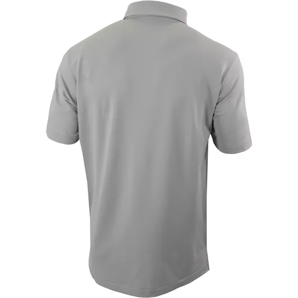 Columbia Golf Mens OmniWick Even Lie PoloCool Grey