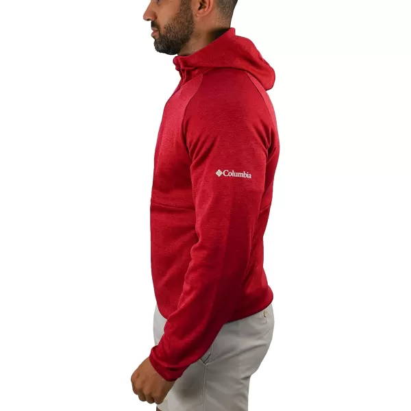 Columbia Golf Mens OmniWick Its Time JacketIntense Red