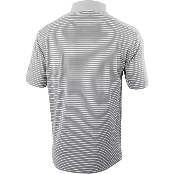 Columbia Golf Mens OmniWick in Contention PoloCool Grey