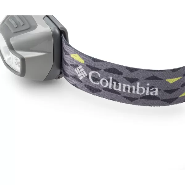 Columbia Headlamp 175 Lumen MultiColor LED Head Light  Best Headband Light Camping Accessories for Outdoors Adventures Hiking Backpacking Fishing Running amp CyclingGray 175 Lumens