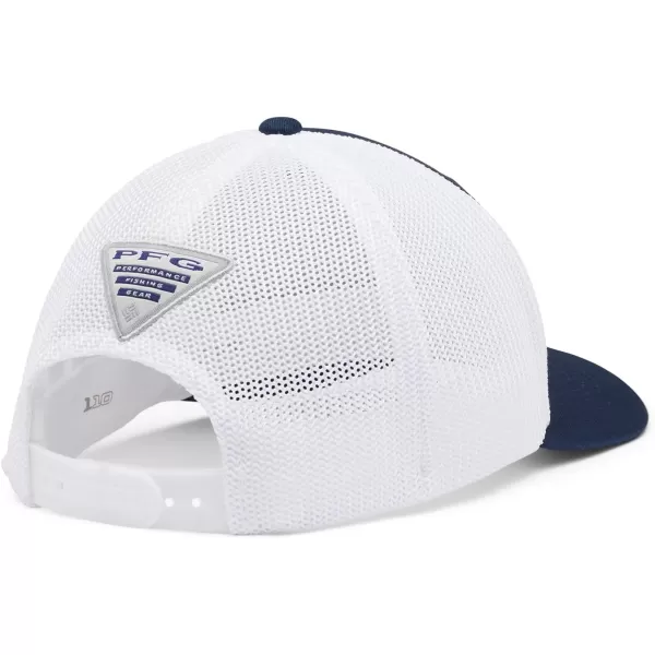 Columbia Kids CLG Youth PFG Mesh Snap Back Ball CapWv  Collegiate Navy