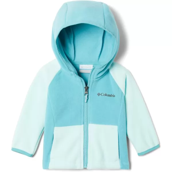 Columbia Kids Fast Trek Ii Fleece HoodieSea WaveIcy Morn