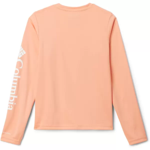 Columbia Kids Fork Stream Long Sleeve ShirtApricot Fizz